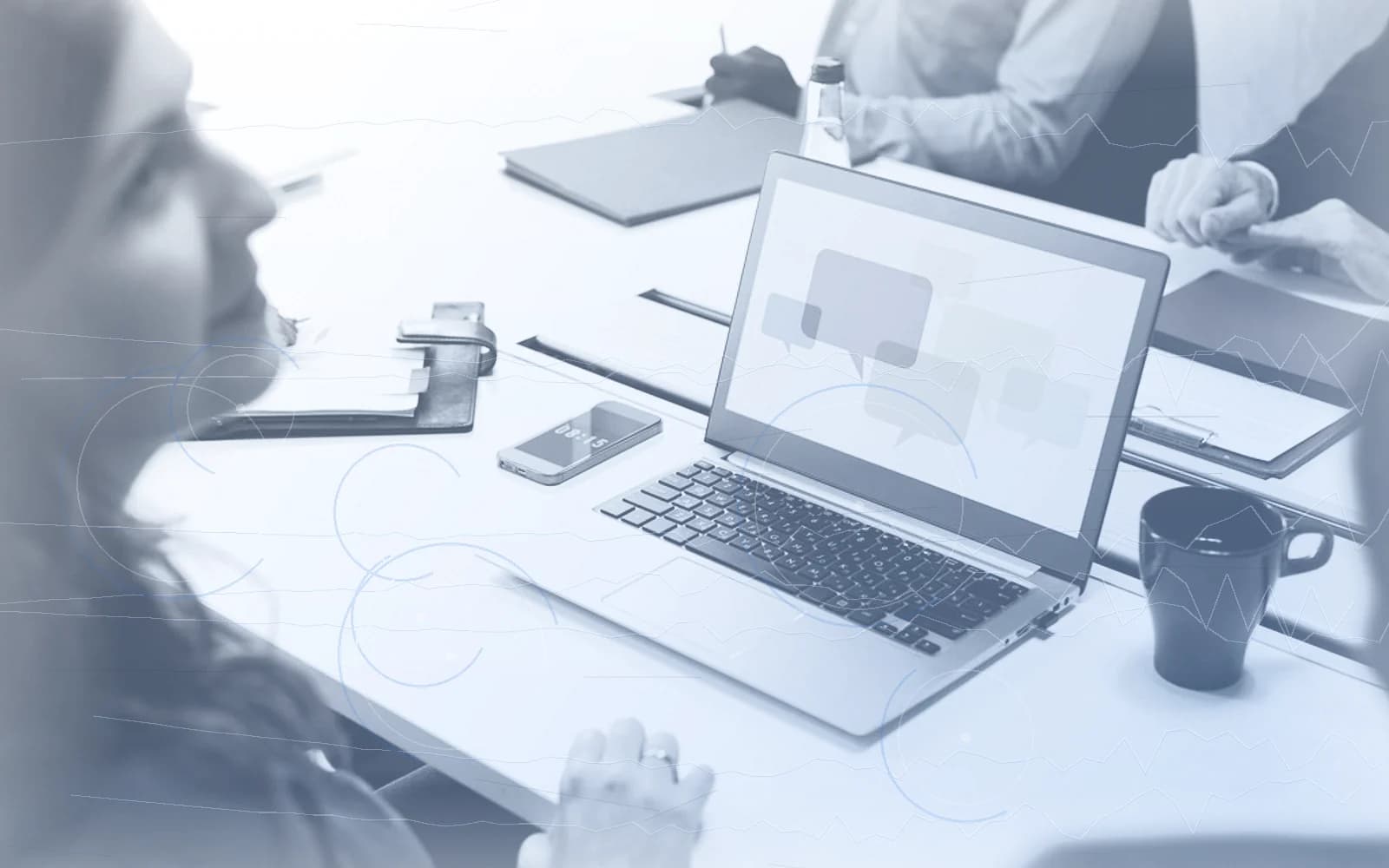 Editorial image for "Startup Equity, Tax Residence, and the Moment Everything Gets Complicated". Source image: Startup Business People Working on Laptop.