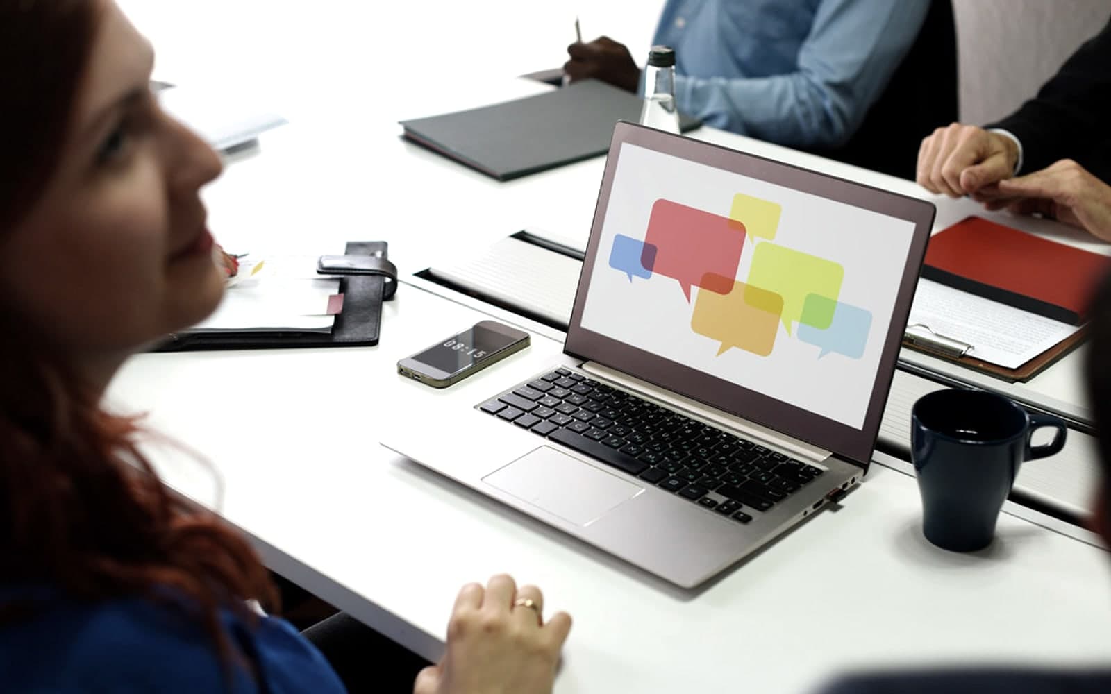 Editorial image for "Startup Equity, Tax Residence, and the Moment Everything Gets Complicated". Source image: Startup Business People Working on Laptop.