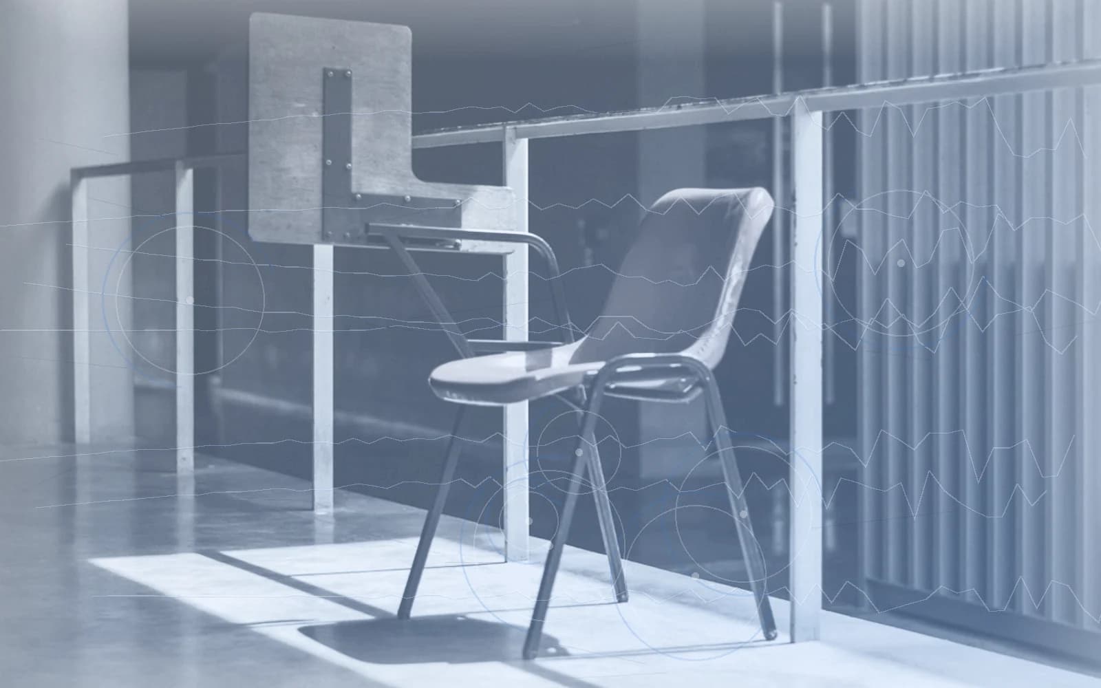 Editorial image for "The Cost of Doing Nothing". Source image: Vintage office chair desk top.