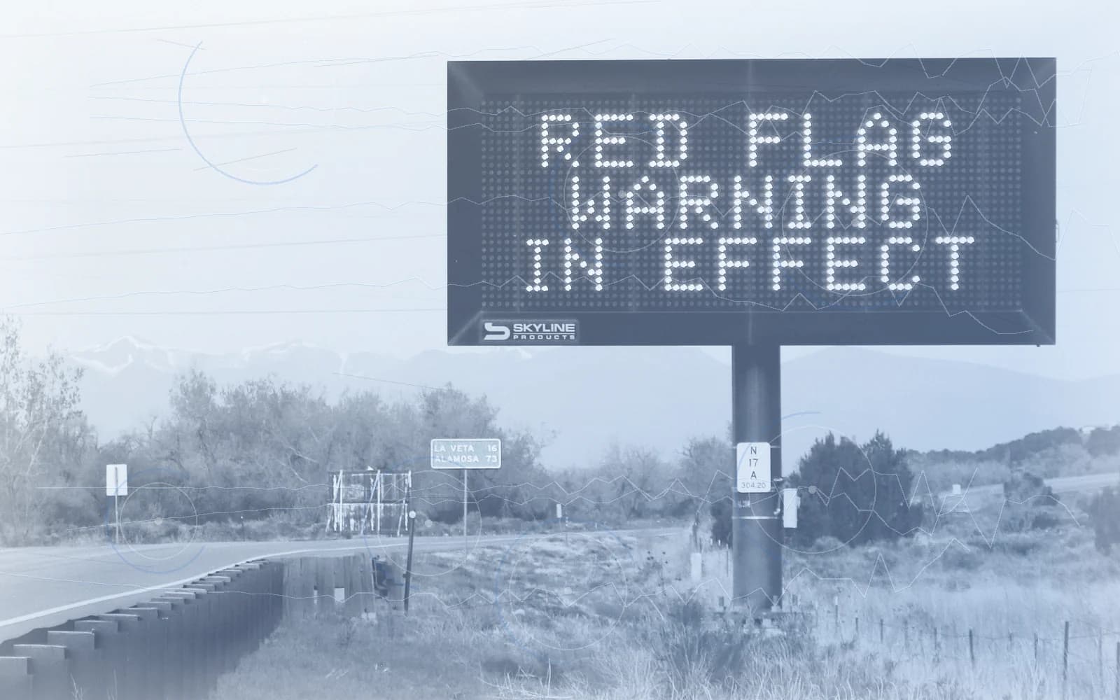 Editorial image for "Red Flags in Cross-Border Wealth Advice". Source image: Red flag warning.