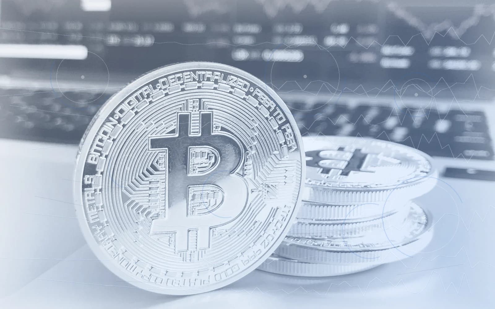 Editorial image for "Why "I'm Just Holding" Is Not a Wealth Plan". Source image: Gold and Silver Bitcoins - Credit to http://homedust.com/.