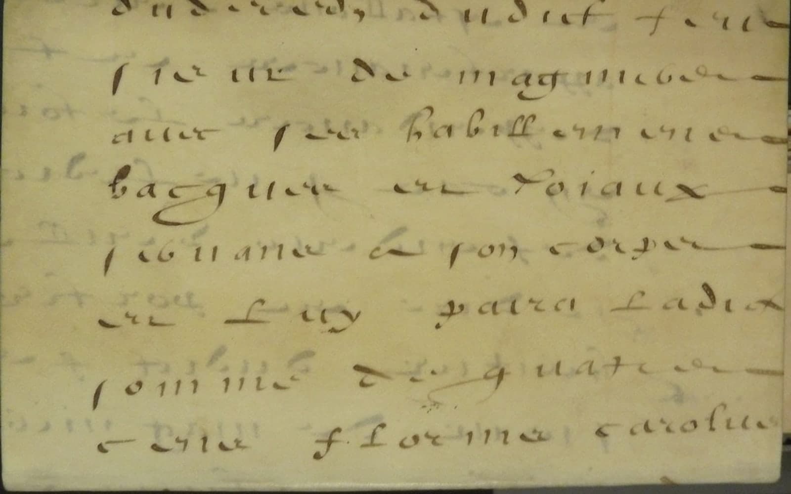 Editorial image for "Why Inheritance Planning Gets Harder When Your Children Live Somewhere Else". Source image: Vellum ms. leaf in French, possibly part of a legal document.