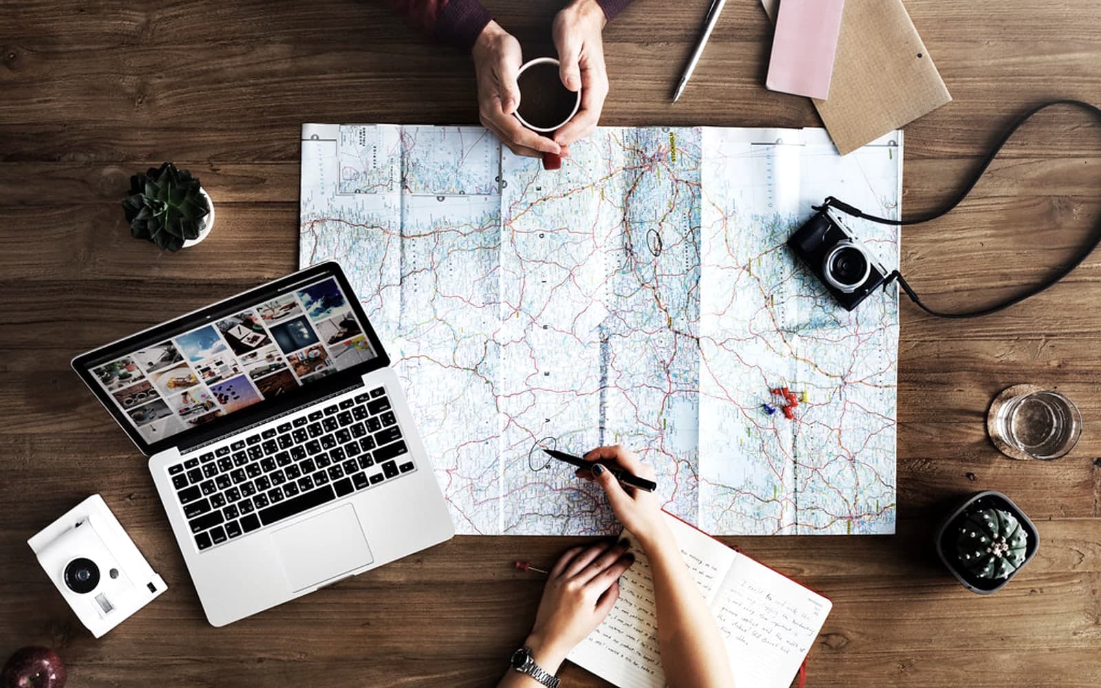Editorial image for "The Wealth Map: A Simple Way to See Where Your Money, Risk, and Obligations Actually Sit". Source image: Travel Trip Map Direction Exploration Planning Concept.