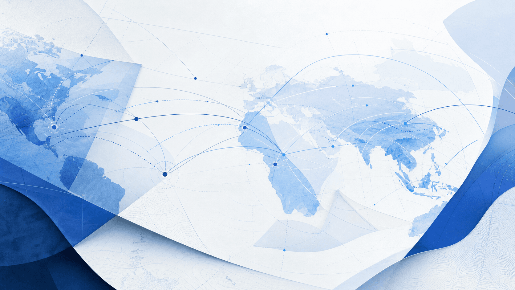 Abstract blue founder-exit timeline showing residence paths, sale mechanics, banking evidence, and post-sale liquidity layers